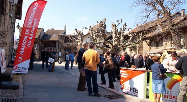 CAPEB74_Yvoire La CAPEB Haute-Savoie dans le village Médiéval d'Yvoire pour son assemblée générale
